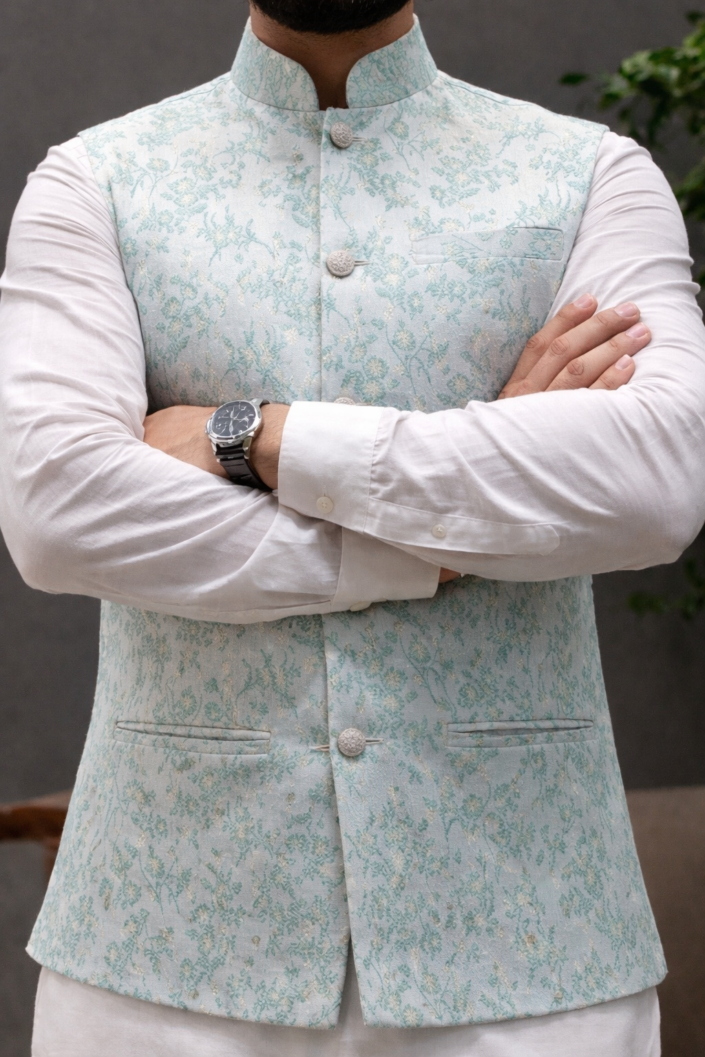 V A R U N - Indian Waistcoat for Men