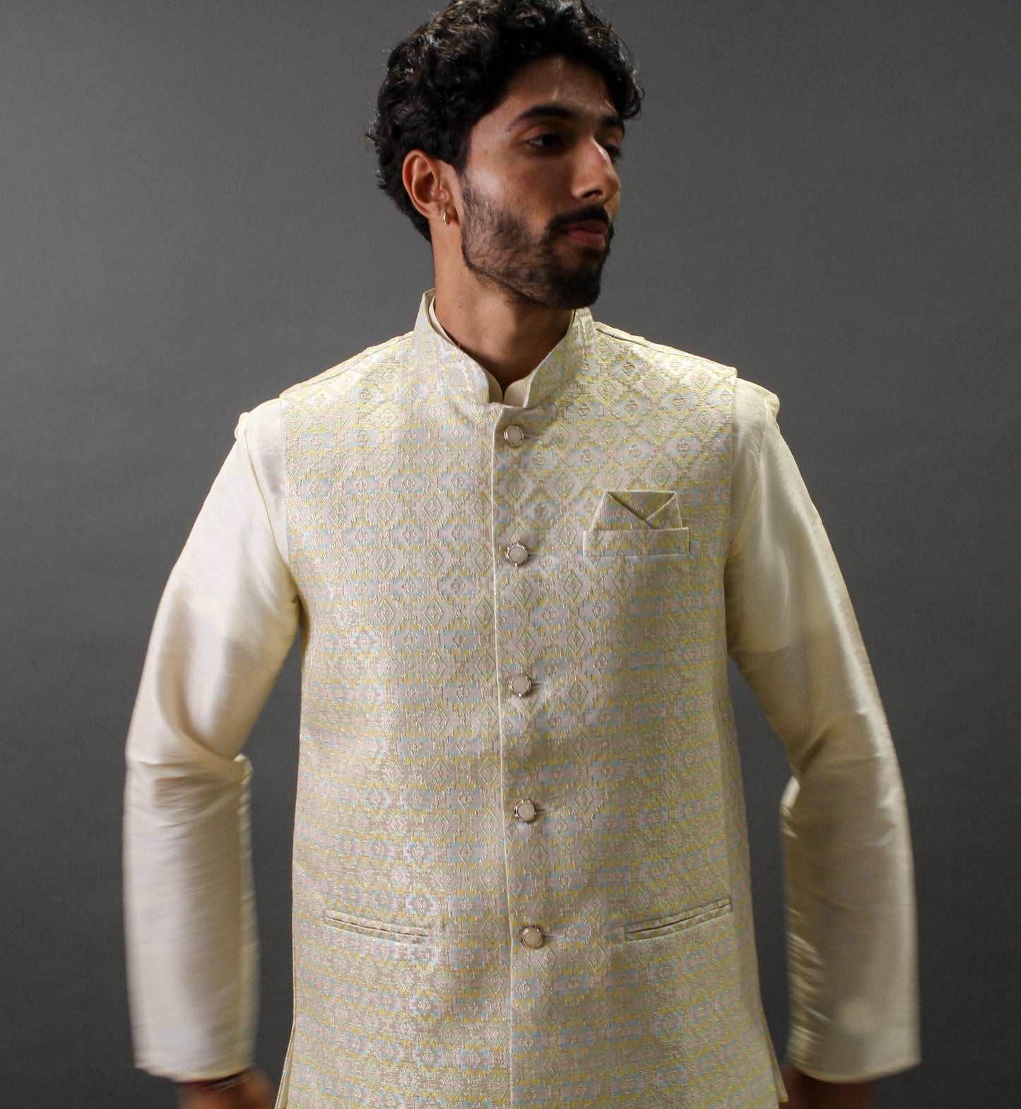 R E Y A N - Indian Waistcoat for Men
