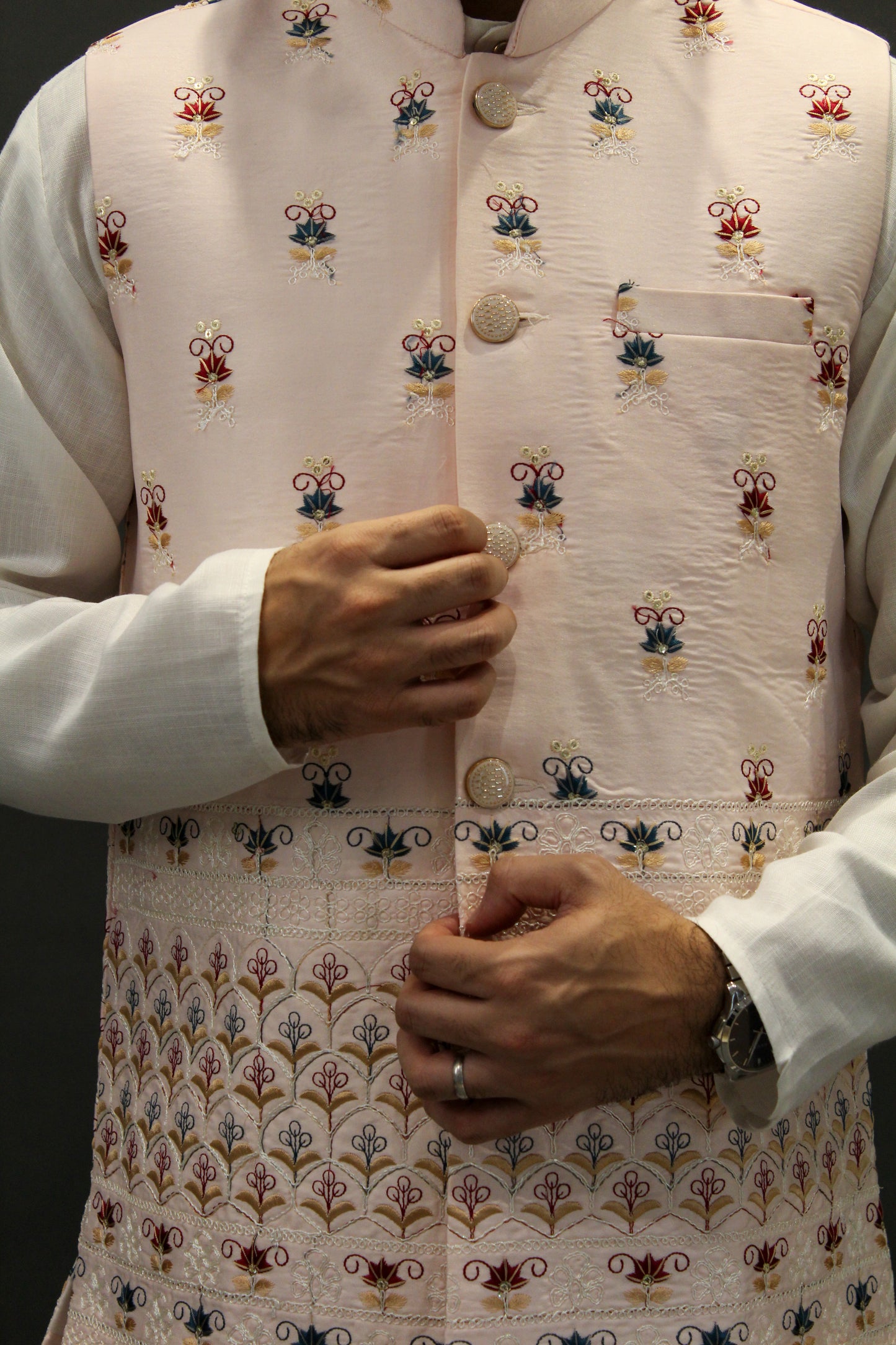 R O N A V - Indian Waistcoat for Men