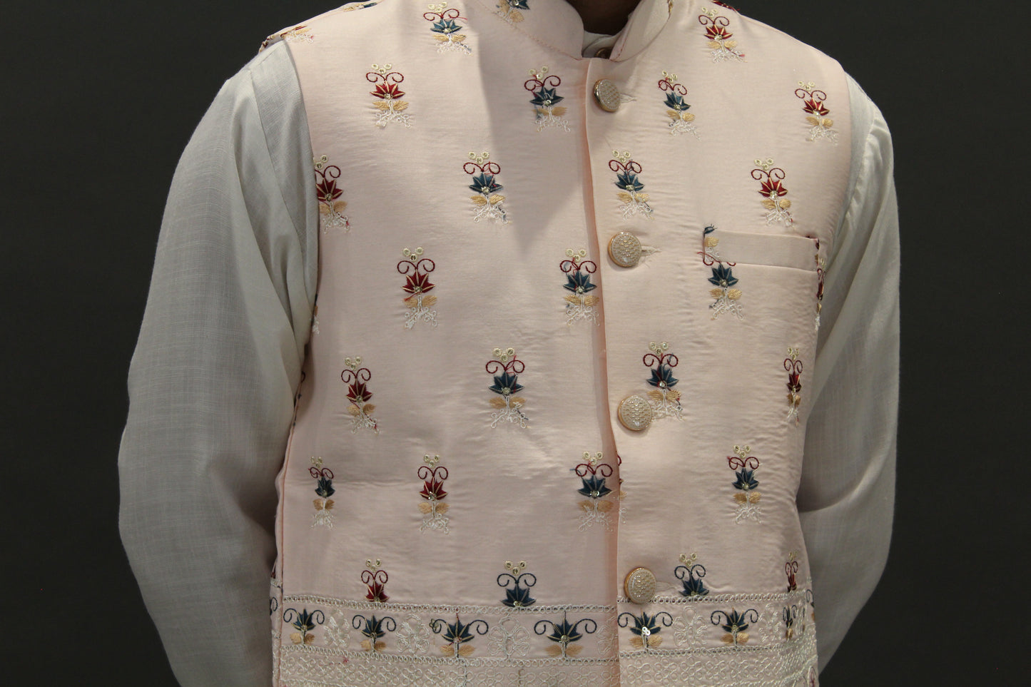 R O N A V - Indian Waistcoat for Men